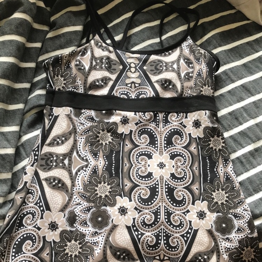 Prana brand tank top, built in bra. Never worn.